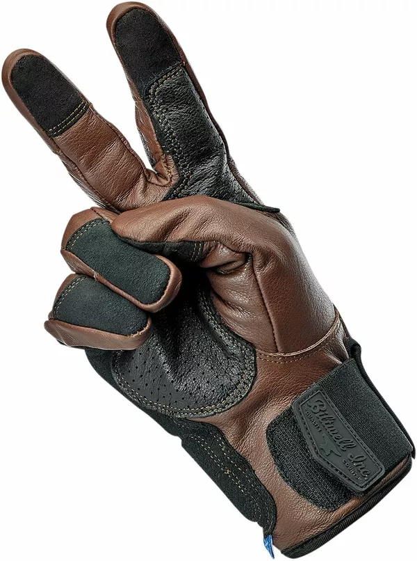 Gants Biltwell Belden Chocolate XS - vue 7