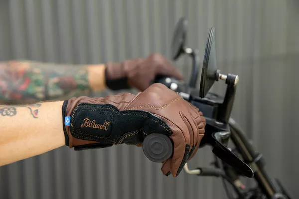 Gants Biltwell Belden Chocolate XS - vue 9