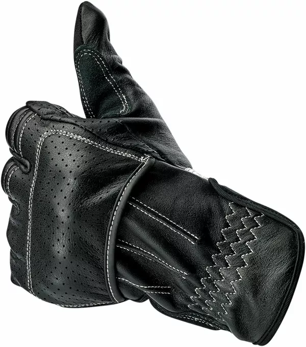 Gants Biltwell Borrego BK/CMT XS - vue 5