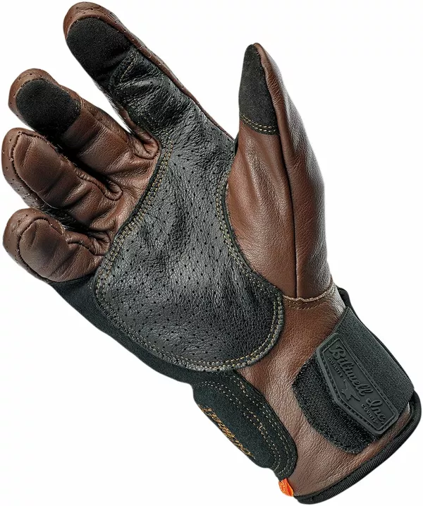 Gants Biltwell Borrego Choc XS - vue 3