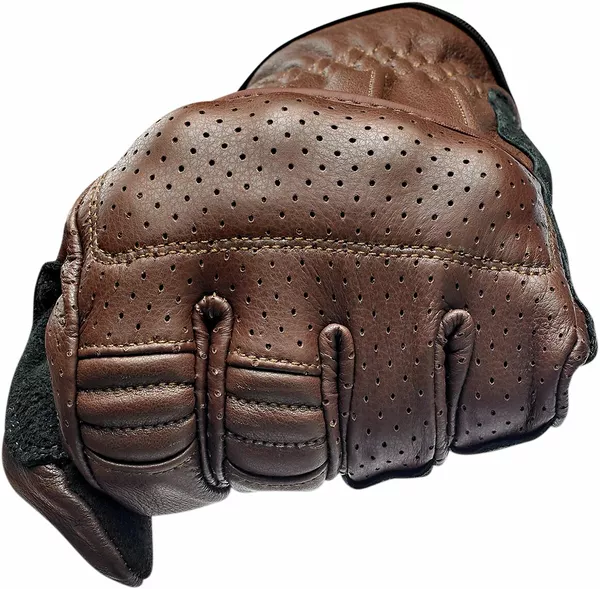 Gants Biltwell Borrego Choc XS - vue 4