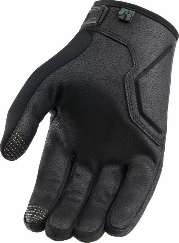 Gants ICON Hooligan Isolés CE BL - vue 2