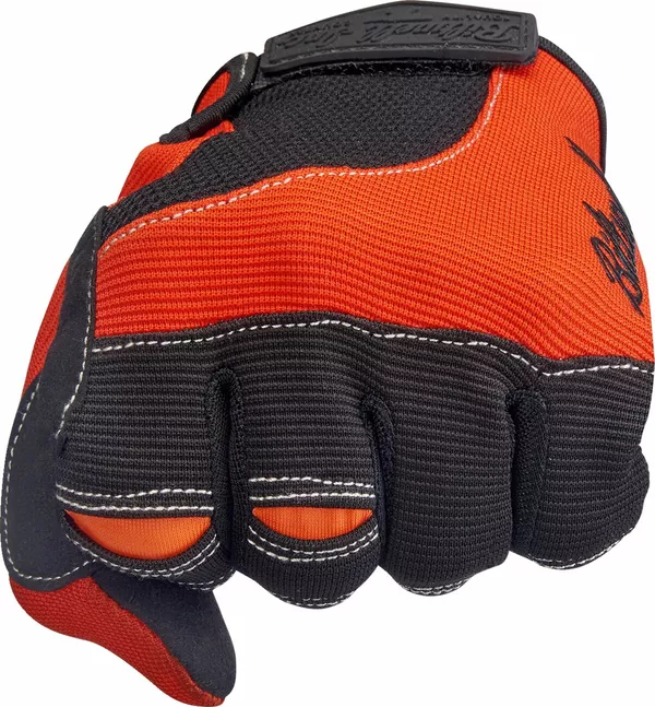 Gants moto BILTWELL orange/noir MD - vue 7