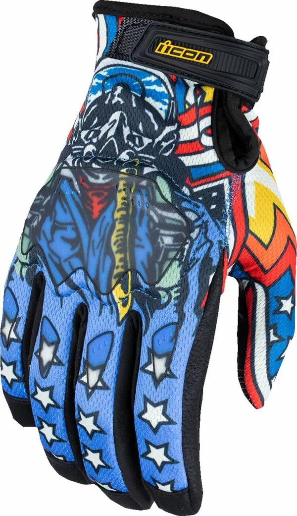 Gants ICON Hooligan CE Flyboy - vue 4