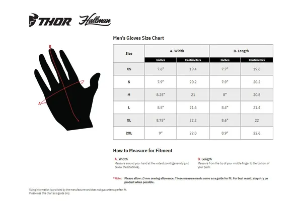 Gants THOR-HALLMAN Mainstay - vue 4