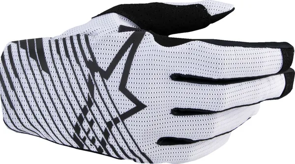 Gants Alpinestars MX Radar Pro blancs taille L