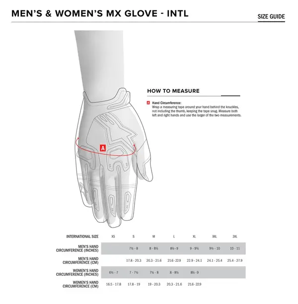 Gants Alpinestars Techstar MX - vue 3