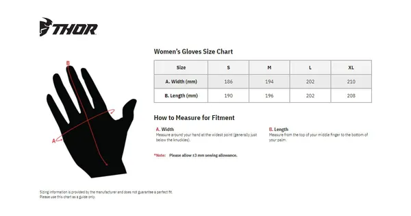 Gants Sector femme THOR - vue 3