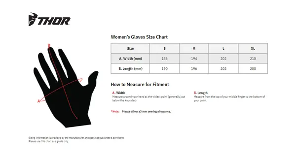 Gants Femme THOR Sportmode Shadow - vue 4