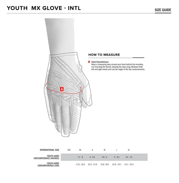 Gants de protection thermique enfant ALPINESTARS MX - vue 3