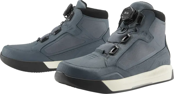 Bottes moto ICON Patrol 3 WP gris