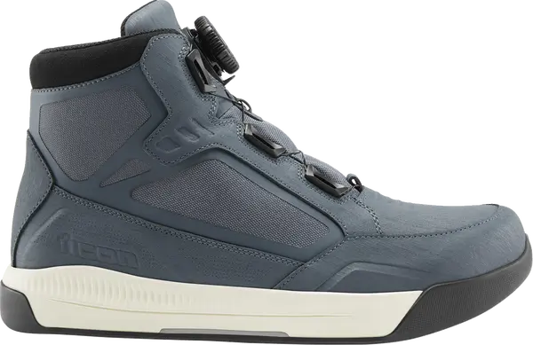 Bottes moto ICON Patrol 3 WP gris - vue 3