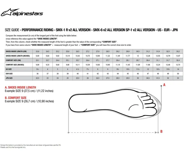 Bottes Alpinestars SMX-S - vue 8
