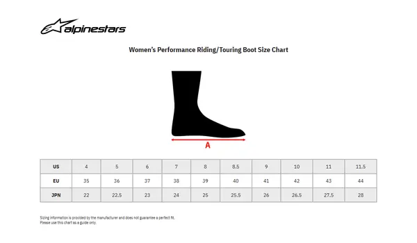 Bottes moto Alpinestars 4W Judy WP noires 40 - vue 10