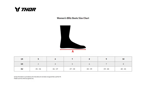 Bottes Blitz XR femme THOR - vue 10