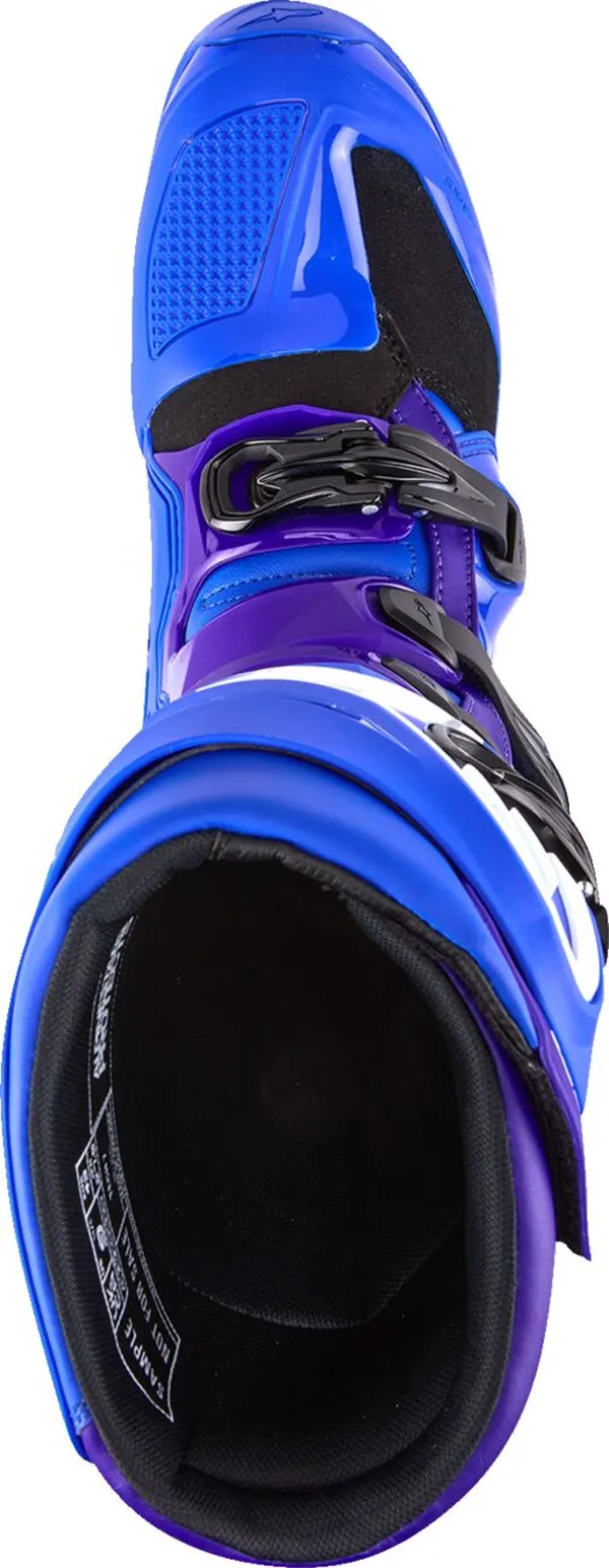 Alpinestars Tech 7 Bleu Taille 8 - Bottes MX - vue 2