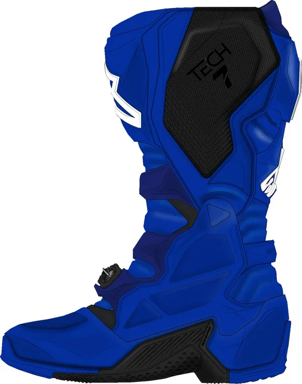Alpinestars Tech 7 Bleu Taille 8 - Bottes MX - vue 4