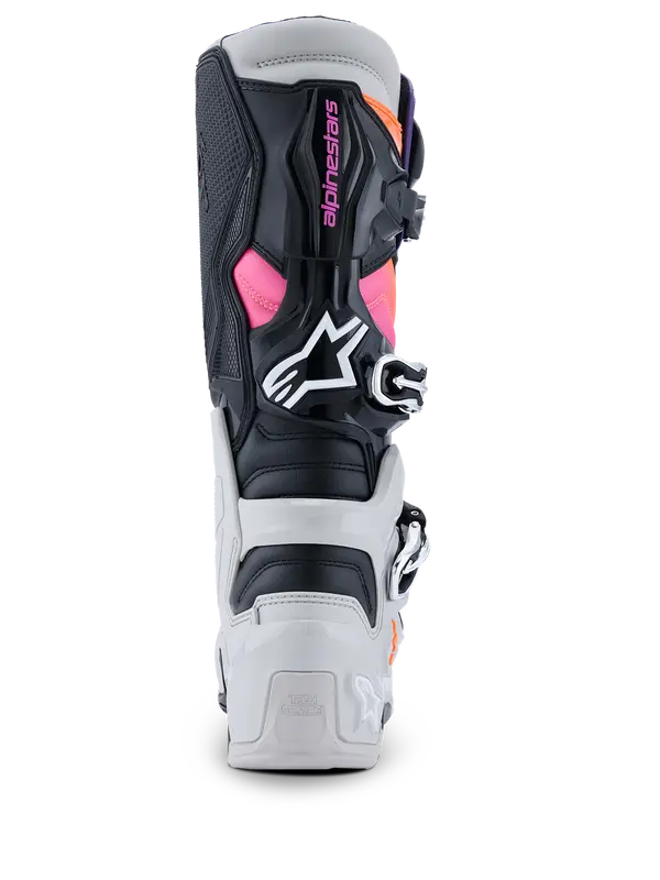 Bottes Alpinestars Tech 7 BLK/LT GY/ORG FL/M - vue 5