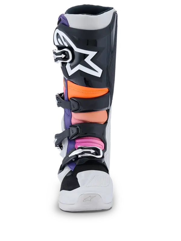 Bottes Alpinestars Tech 7 BLK/LT GY/ORG FL/M - vue 7