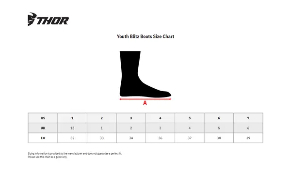 Bottes enfant THOR Blitz XR - vue 7
