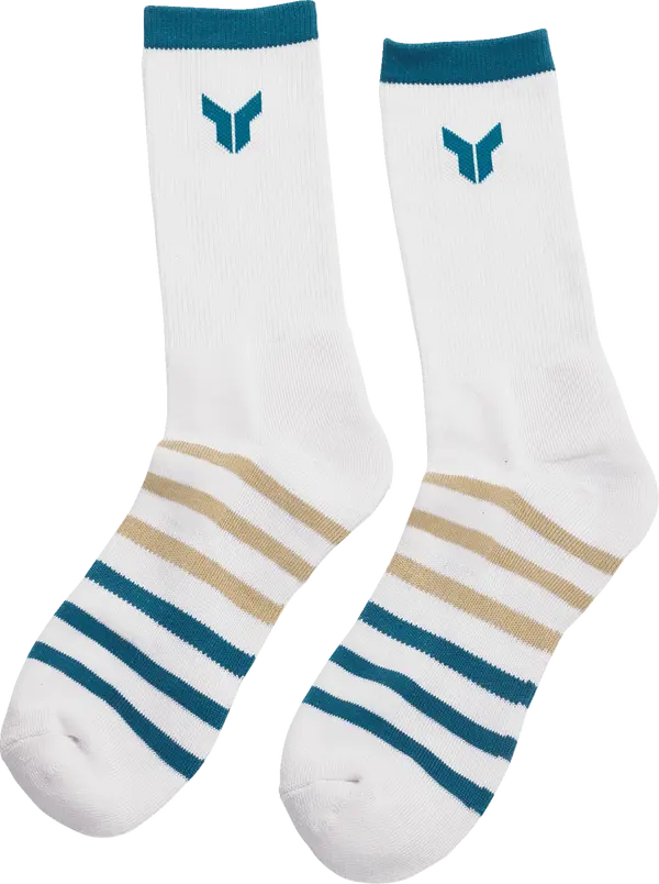 Chaussettes THOR 3 paires blanches SM/MD - vue 2
