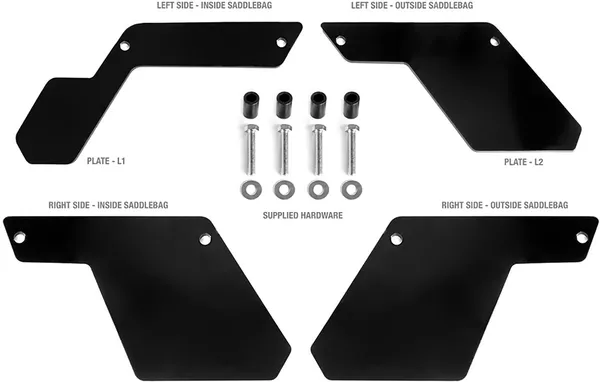 Supports de sacoches SADDLEMEN M8 - vue 2