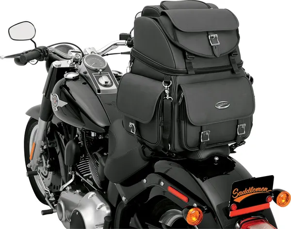Sac de dosseret Sissy bar bag BR3400EX Saddlemen - vue 8