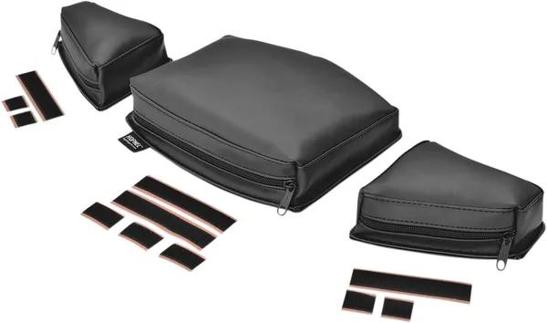 Pochette triple de tableau de bord Show Chrome - vue 2