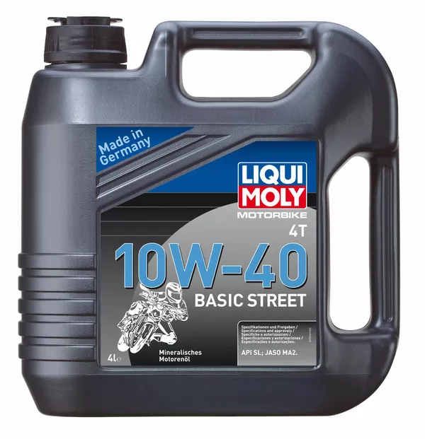 LIQUI MOLY Huile moteur 4T 10W-40 Basic Street 4L - vue 2