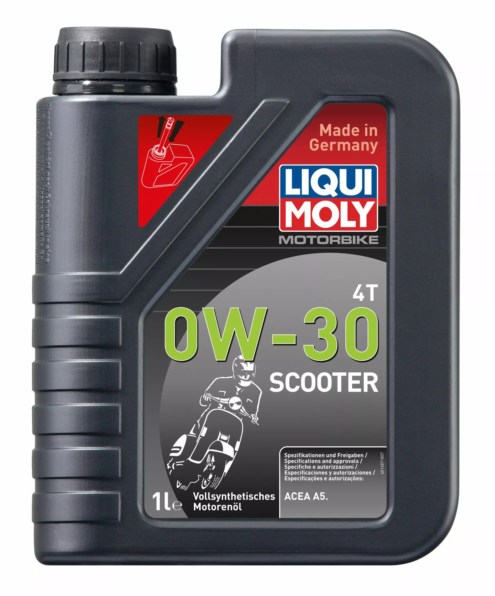 Huile moteur synthétique 4 temps Liqui Moly 0W30 1 l