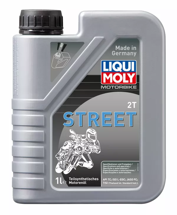 Huile moteur 2 temps Liqui Moly Moto Street 2T semi-synthétique 1 L - vue 2