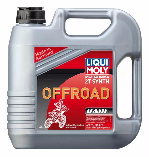 Huile moteur 2 temps Liqui Moly Offroad Race 2T 100% synthèse 4 l - vue 2