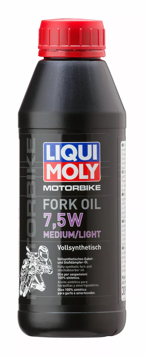Huile de fourche Liqui Moly 7,5W synthèse 1 L - vue 2