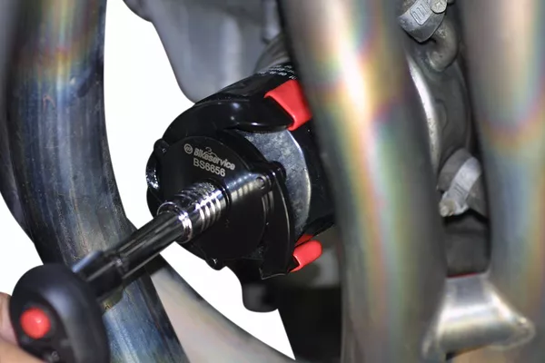Clé de filtre à huile 3 bras universelle BIKESERVICE - vue 2