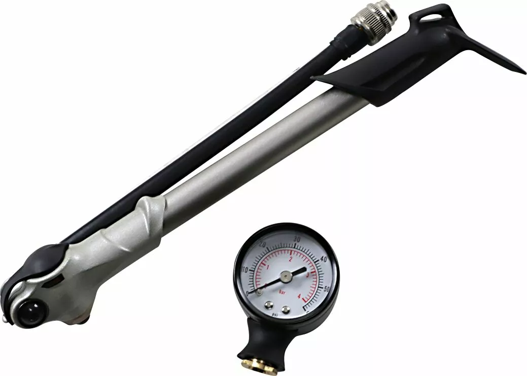 Pompe à air avec manomètre 0-60 DRAG SPECIALTIES