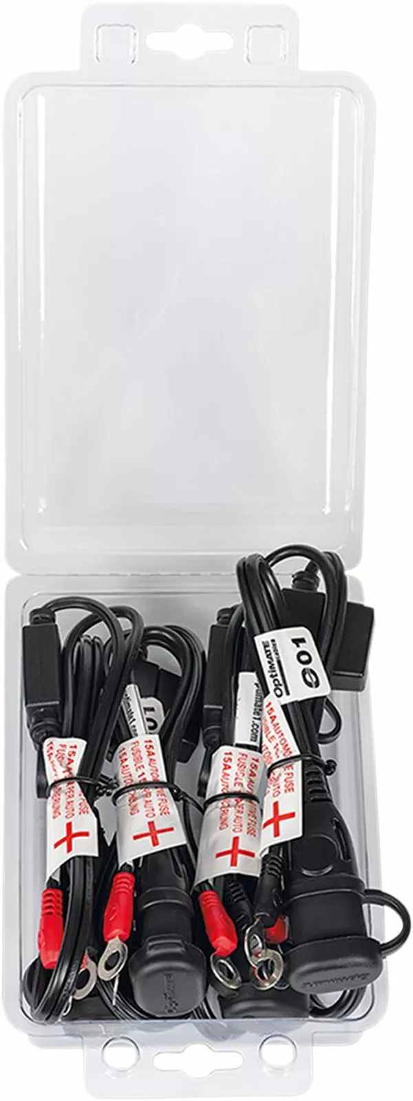 TECMATE Cord O1 4PACK 1/4 RNG Câble - vue 3