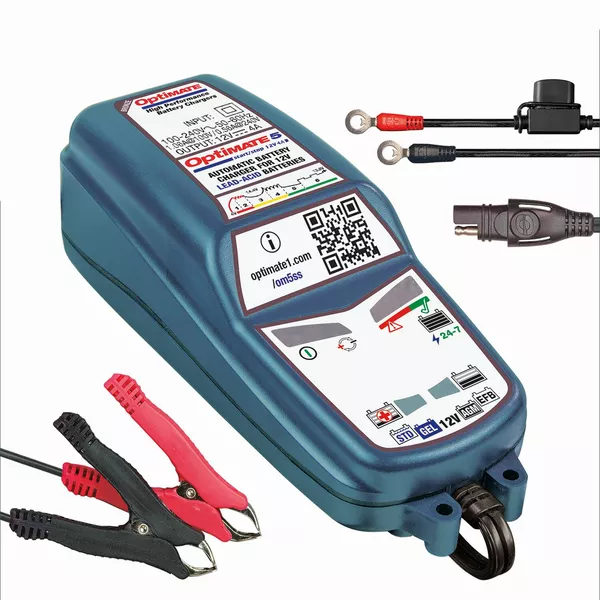 Chargeur de batterie Optimate 5 Start-Stop TM220-4A TECMATE - vue 3