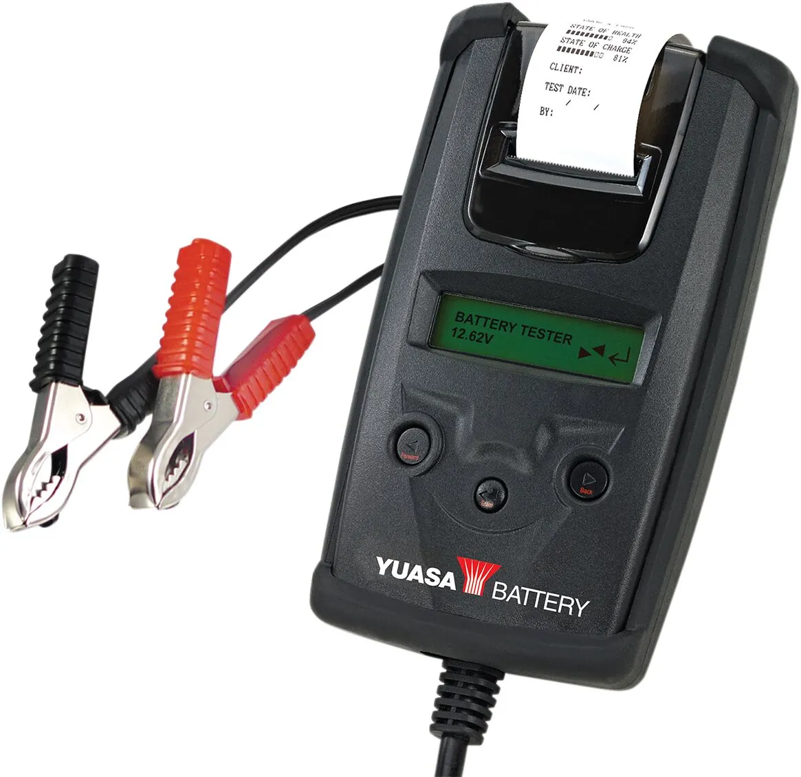 Testeur de batterie YUASA avec imprimante - vue 2