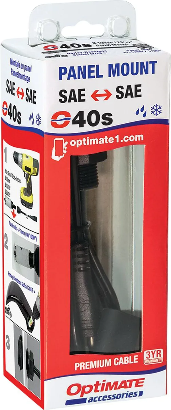 Douille SAE TECMATE avec câble 6 - vue 6