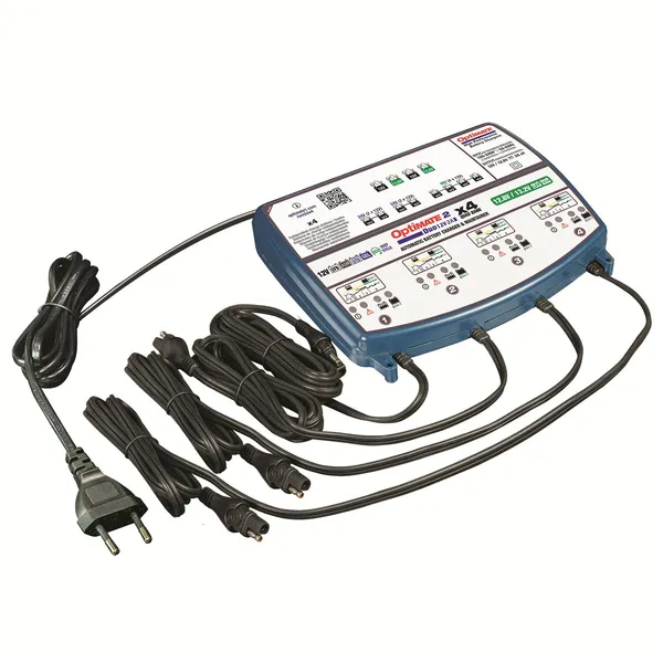 TECMATE Optimate 2 Duo 4-Banks - vue 6