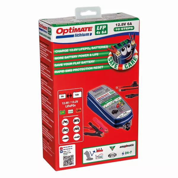 Chargeur Optimate Lithium Tecmate TM-390 - vue 4