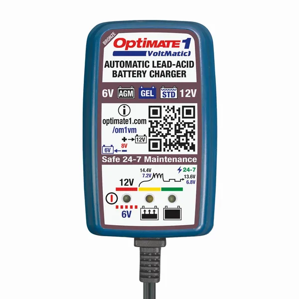 TECMATE OptiMate 1 Global Chargeur Voltmatic TM-400-A - vue 2