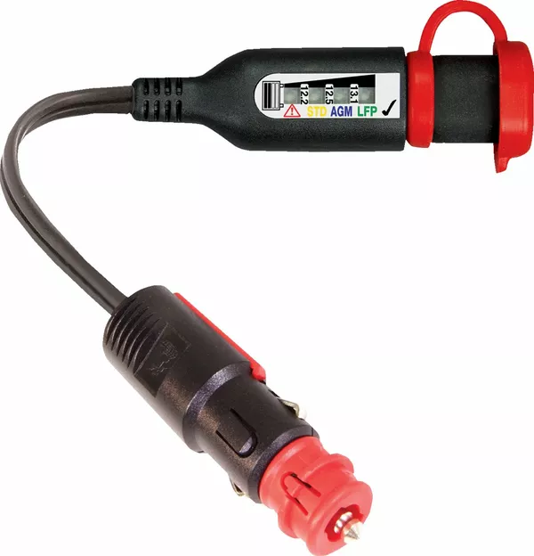 Testeur de voltage Tecmate Volt Tester 4 LED auto/DIN - vue 2