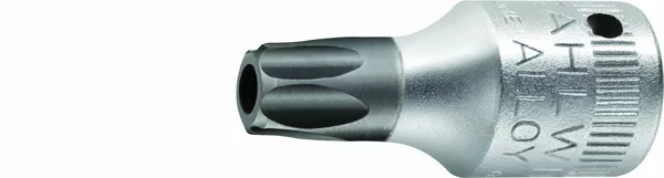 Tournevis 1/4 embout douille trou de perçage T9 Stahlwille - vue 2