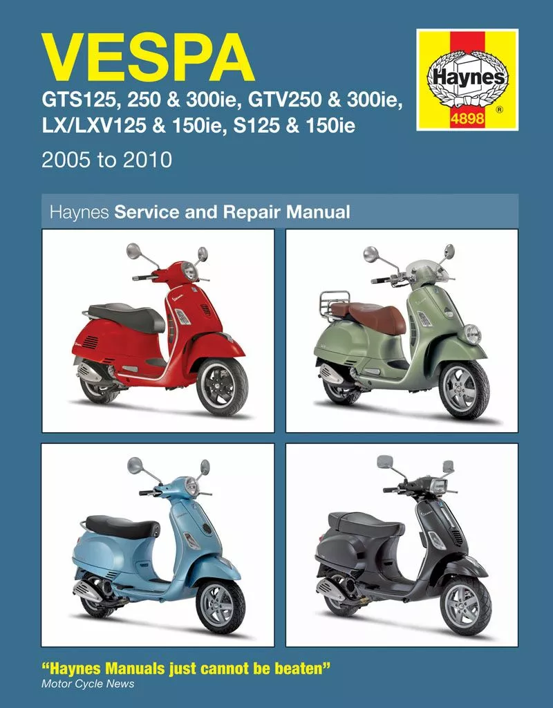 Casque Haynes Vespa GTS GTV LX & S 125