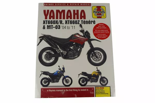 Guide d'entretien Haynes Yamaha XT660 & MT-03 (04) - vue 2