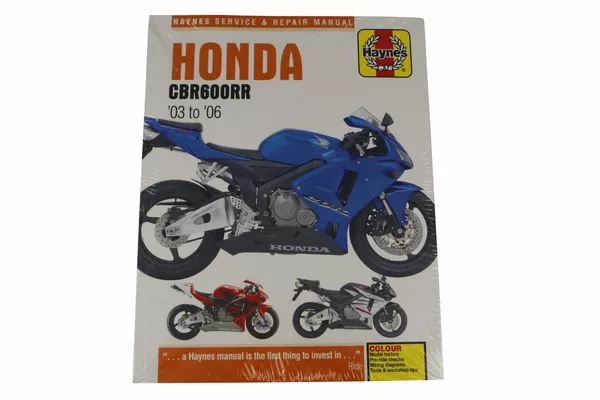 Guide d'entretien Haynes Honda CBR600 RR 2003 à 2006 - vue 2