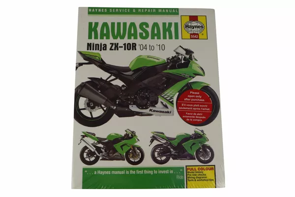 Vêtements Kawasaki Ninja ZX-10R 04 Haynes - vue 2