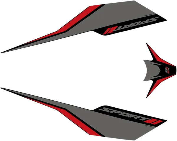 Autocollants pour scooter Uniracing - vue 2