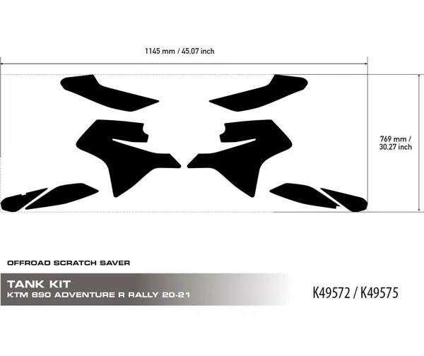 Protection anti-rayures Uniracing - vue 2